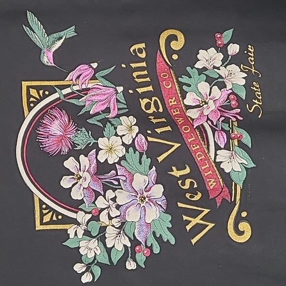 Vintage West Virginia Wildflower Co. State Fair tshirt - Picture 2 of 4